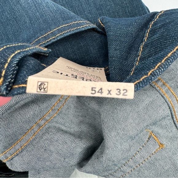 Levi's 541 Men's 54x32 Athletic Taper Fit Stretch Jeans Blue Dark Wash NWT - Picture 10 of 10